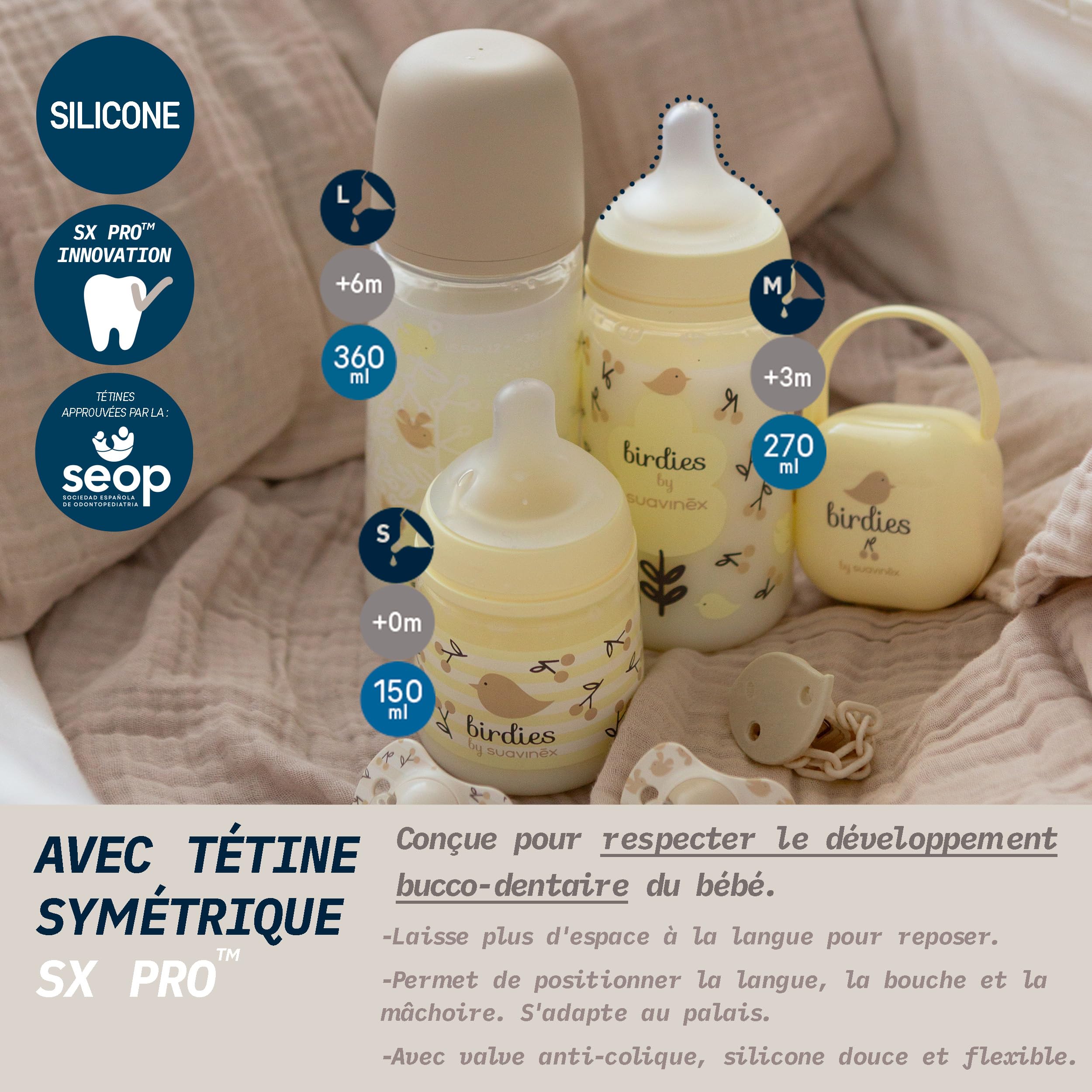 suavinex-lot-de-2-biberons-270-ml-birdies-wild-free-t-tine-sym-trique-sx-pro-d-b image 4