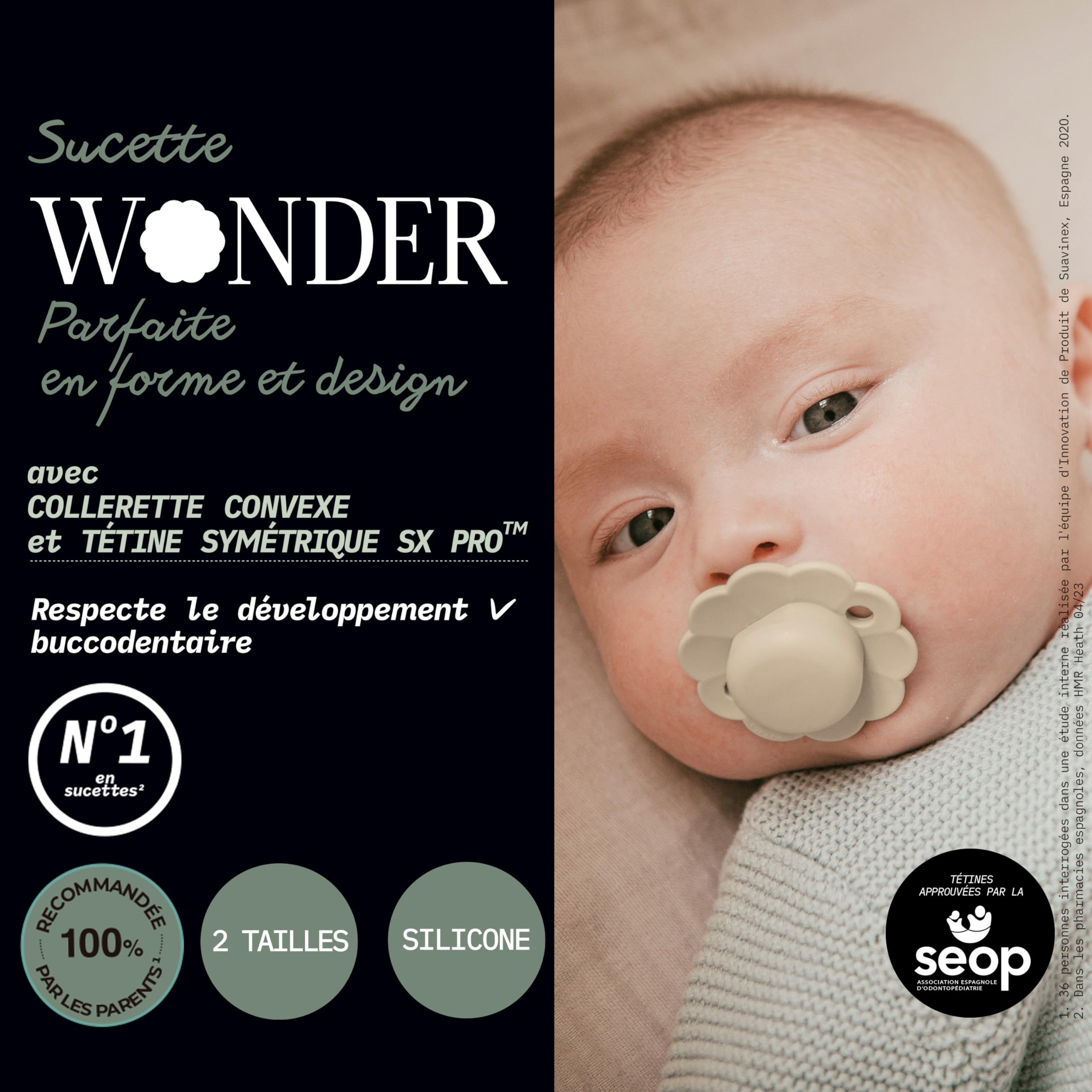 suavinex-wonder-sucette-ronde-sx-pro-sans-anneau-silicone-sabl-0-6-mois-wonder-c image 6