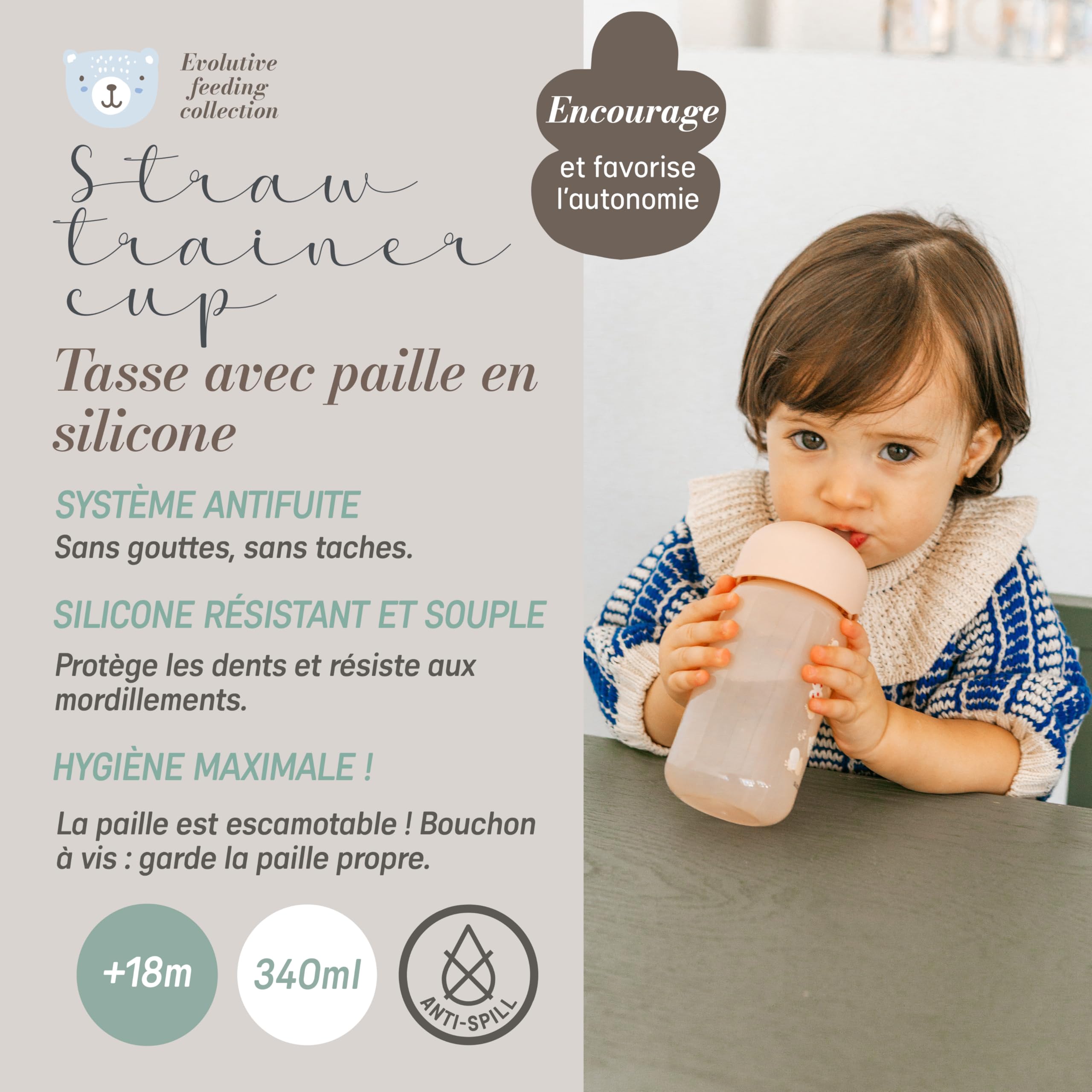 suavinex-gourde-paille-b-b-340-ml-anti-goutte-paille-silicone-flexible-r-sistant image 4