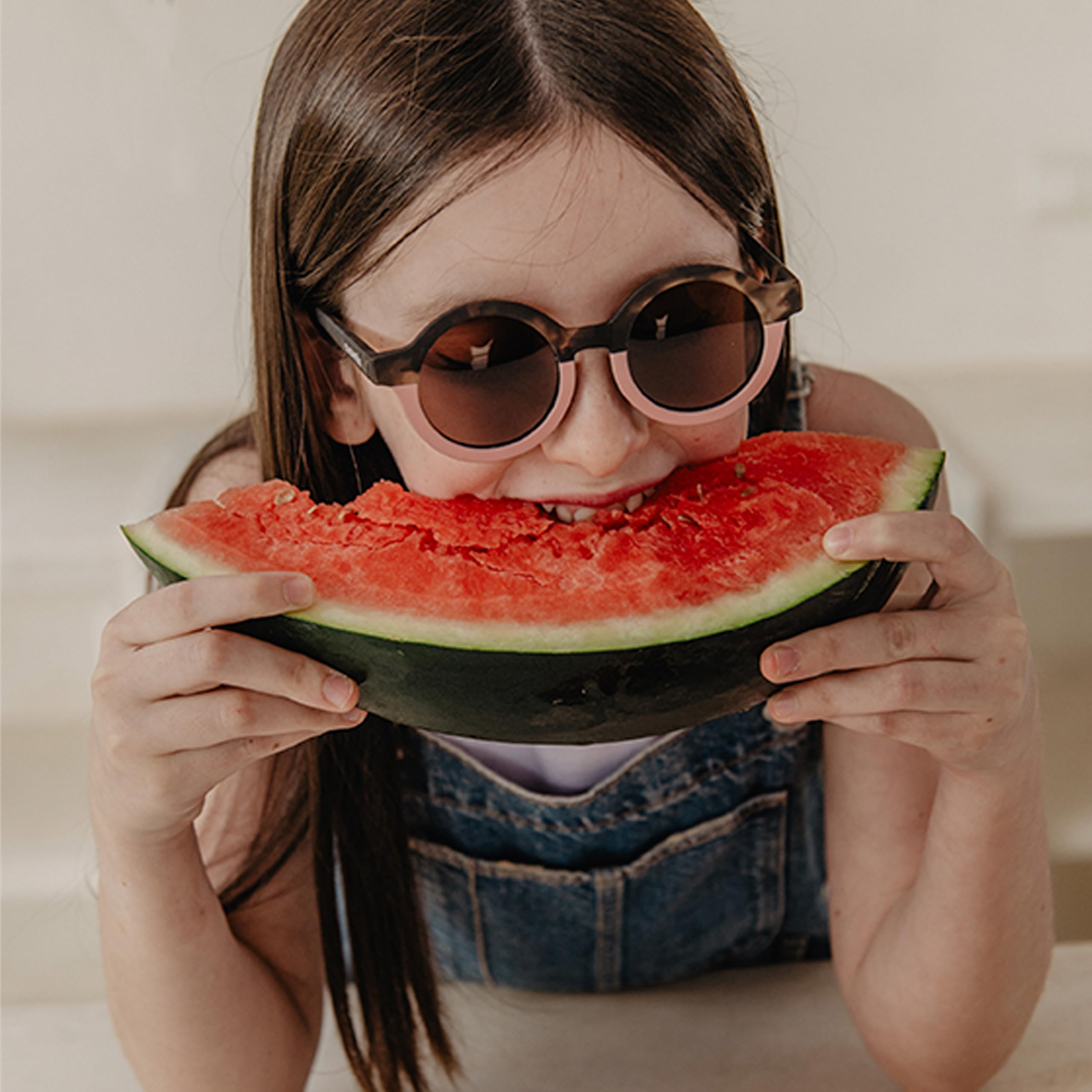 suavinex-studio-2026-lunettes-de-soleil-enfants-rondes-rose-8-14-ans-polaris-es- image 2