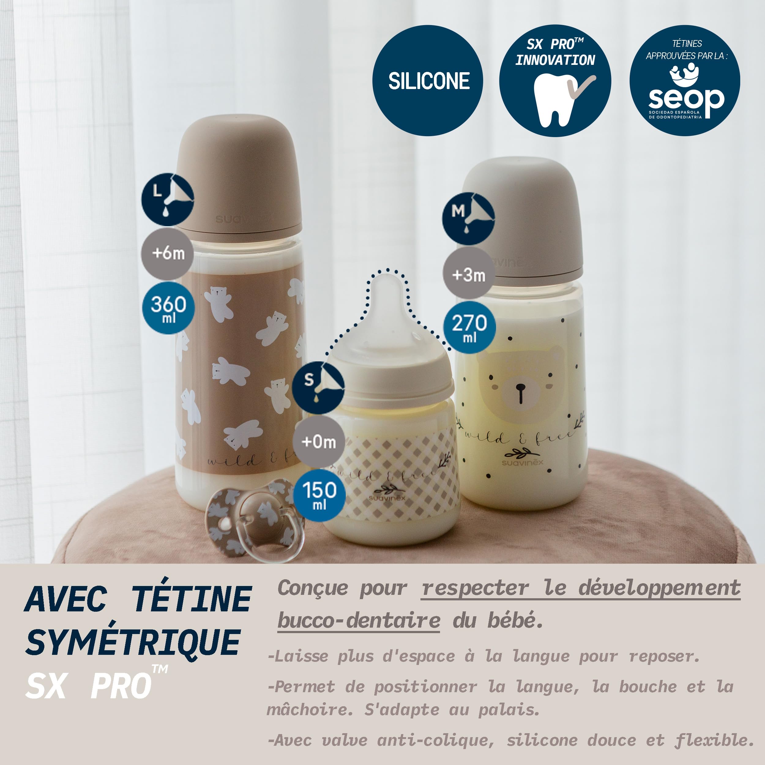 suavinex-lot-de-2-biberons-360-ml-t-tine-sym-trique-sx-pro-silicone-avec-valve-a image 4