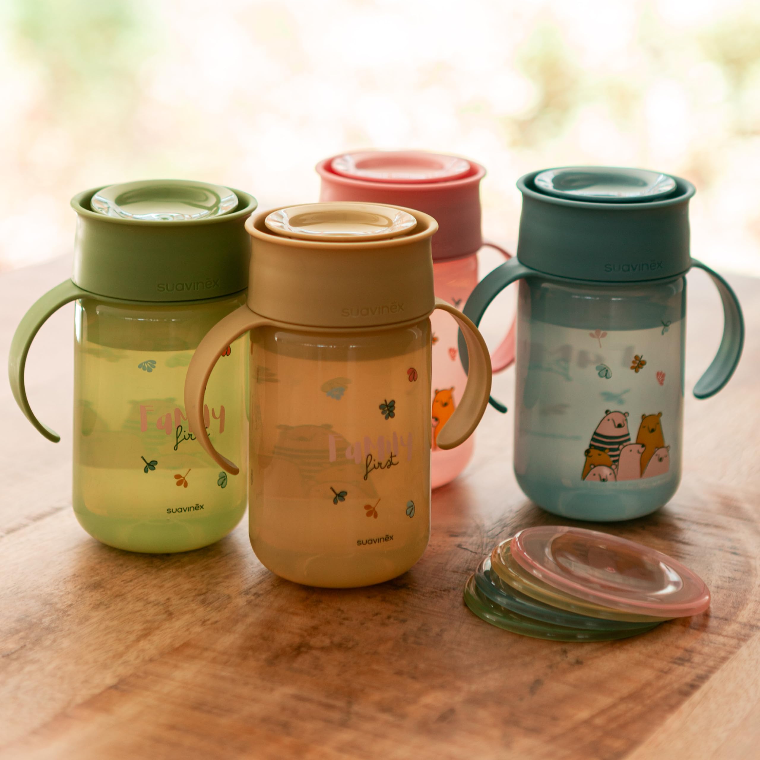 suavinex-magic-cup-bears-bleu-tasse-apprentissage-360-340-ml-avec-poign-es-et-co image 3