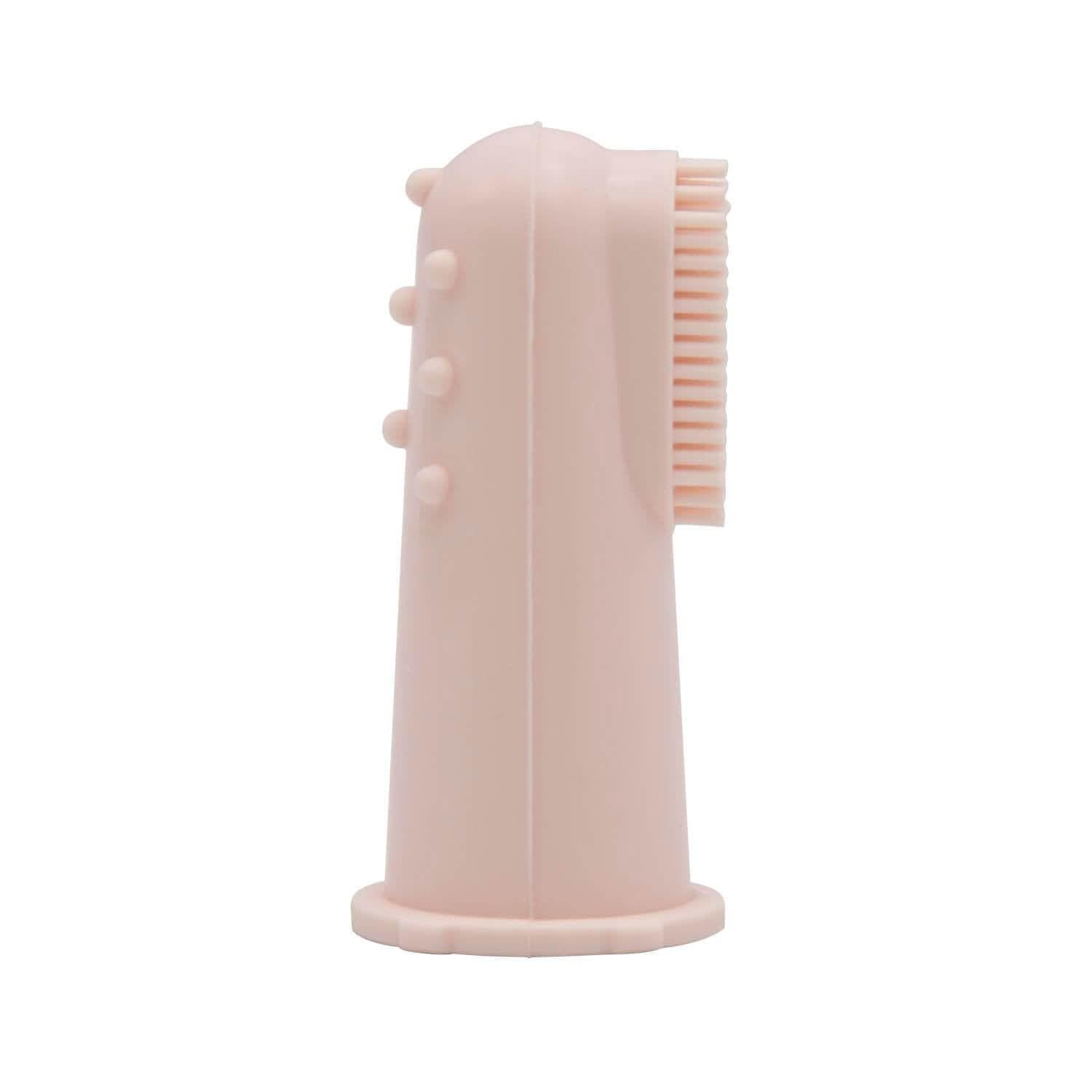 difrax-doigtier-dentaire-b-b-en-silicone-brosse-dents-100-silicone-pour-les-prem image 1