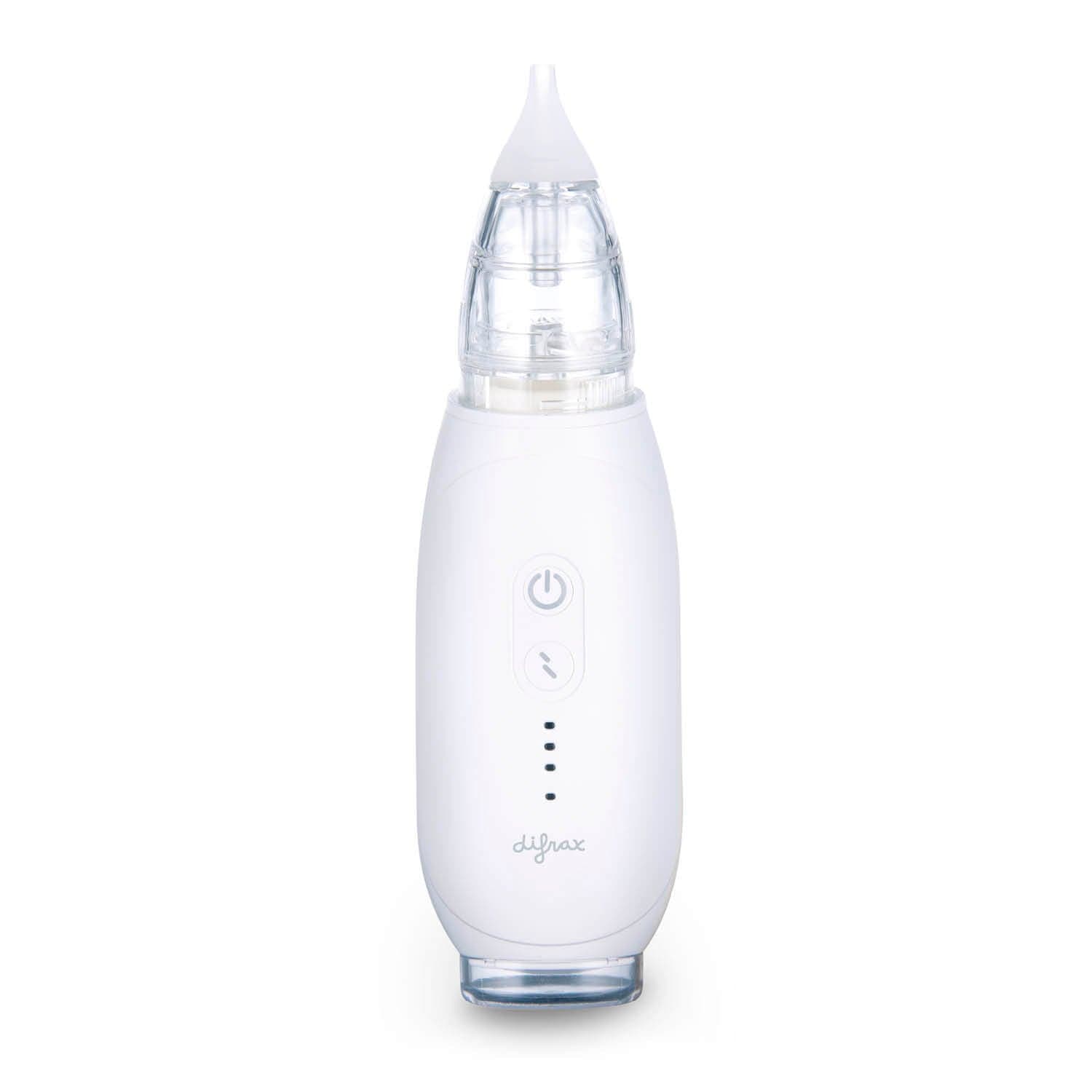 difrax-aspirateur-nasal-lectrique-nettoyeur-de-nez-b-b-avec-2-embouts-silicone-d image 1