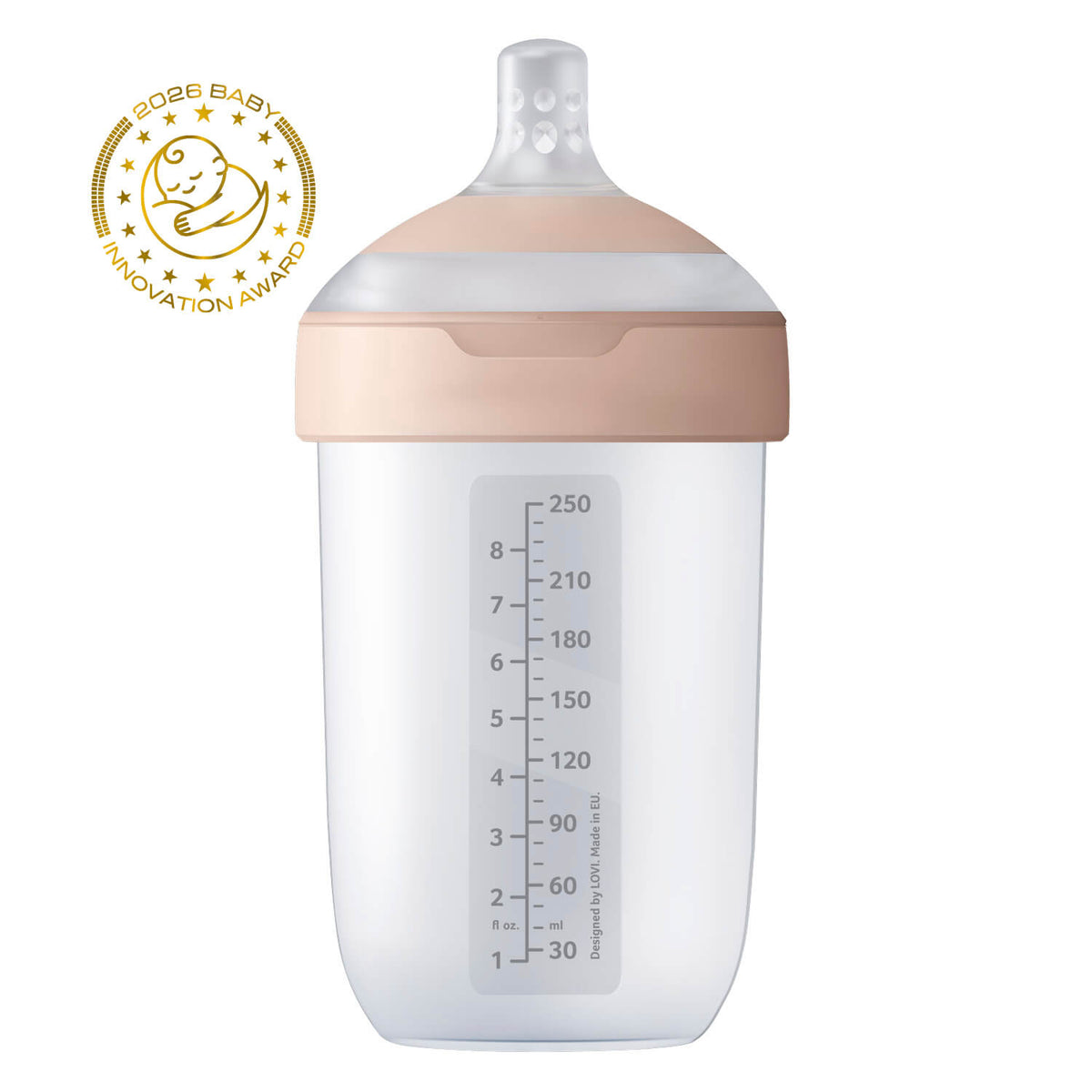 difrax-lovi-mammafeel-biberon-250-ml-t-tine-dynamique-imitant-la-mammafeel image 1