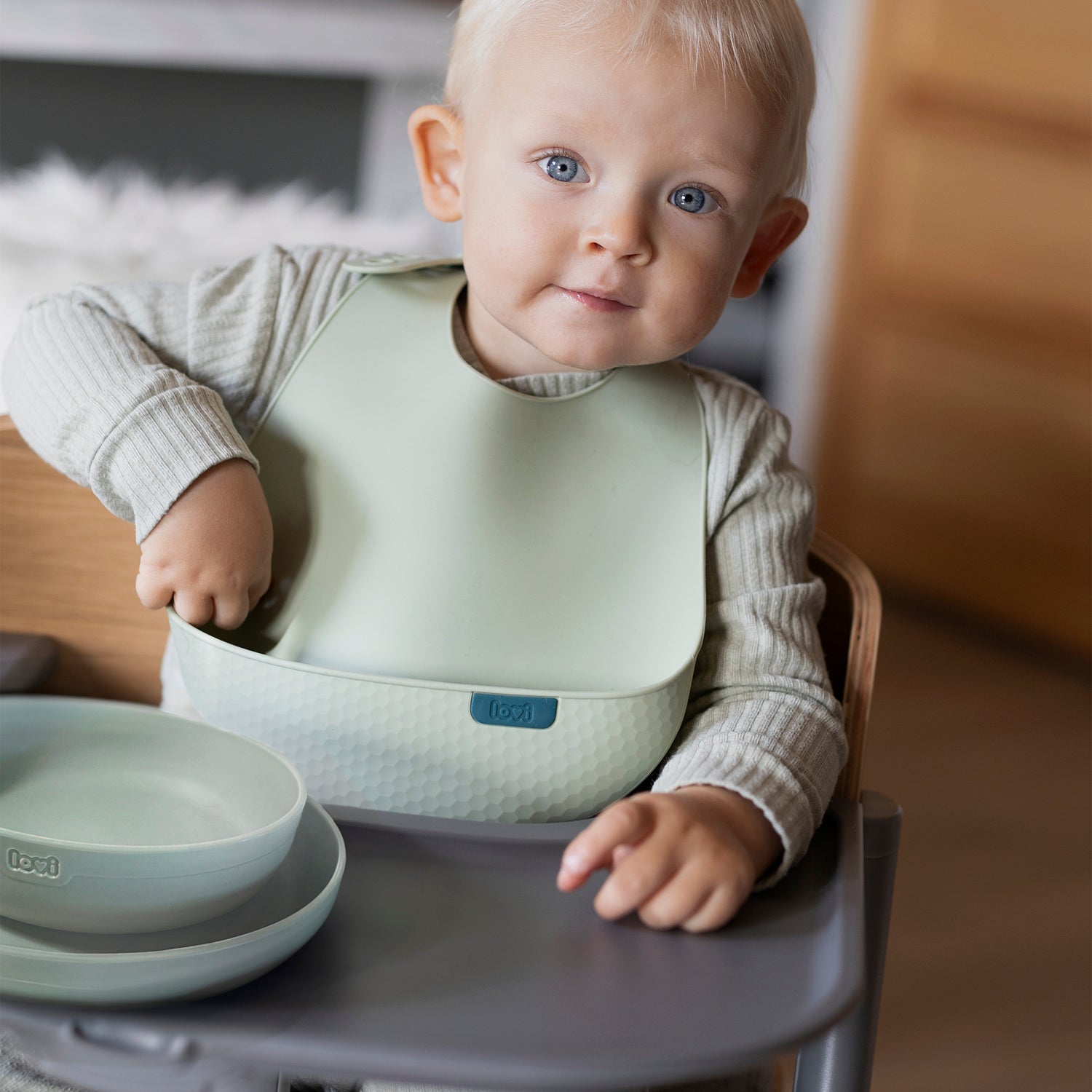 difrax-lovi-set-repas-avec-gobelet-assiette-bol-et-gobelet-ouvert-d-s-6-mois image 2