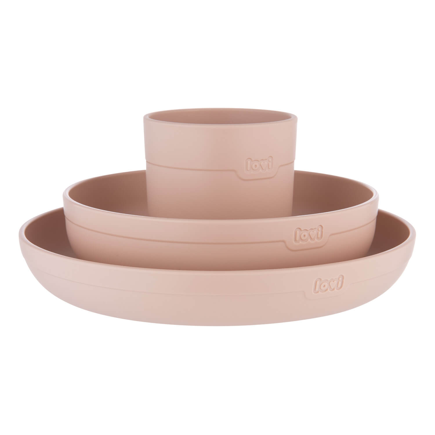 difrax-set-repas-boisson-b-b-nude-assiette-bol-verre-ouvert-cuill-res-d-alimenta image 4
