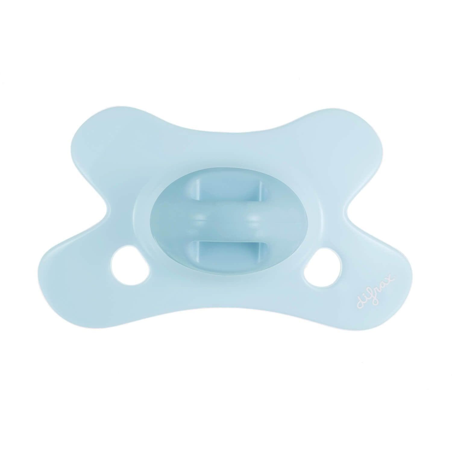 difrax-sucette-natural-0-6-mois-gems-sucette-sym-trique-en-silicone-couleurs-pie image 5