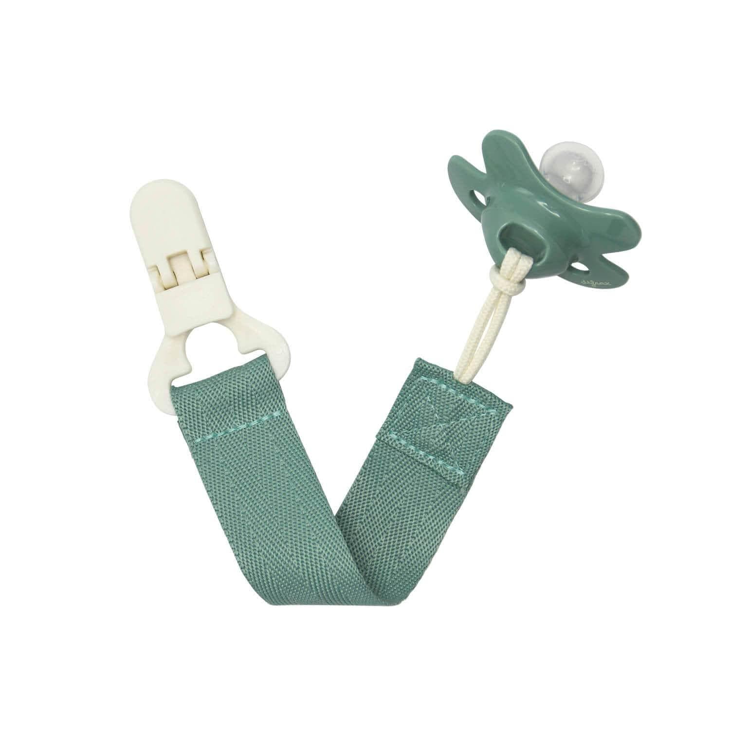 difrax-pure-attache-sucette-avec-clip-v-tement-coloris-blossom-caramel-popcorn-s image 3