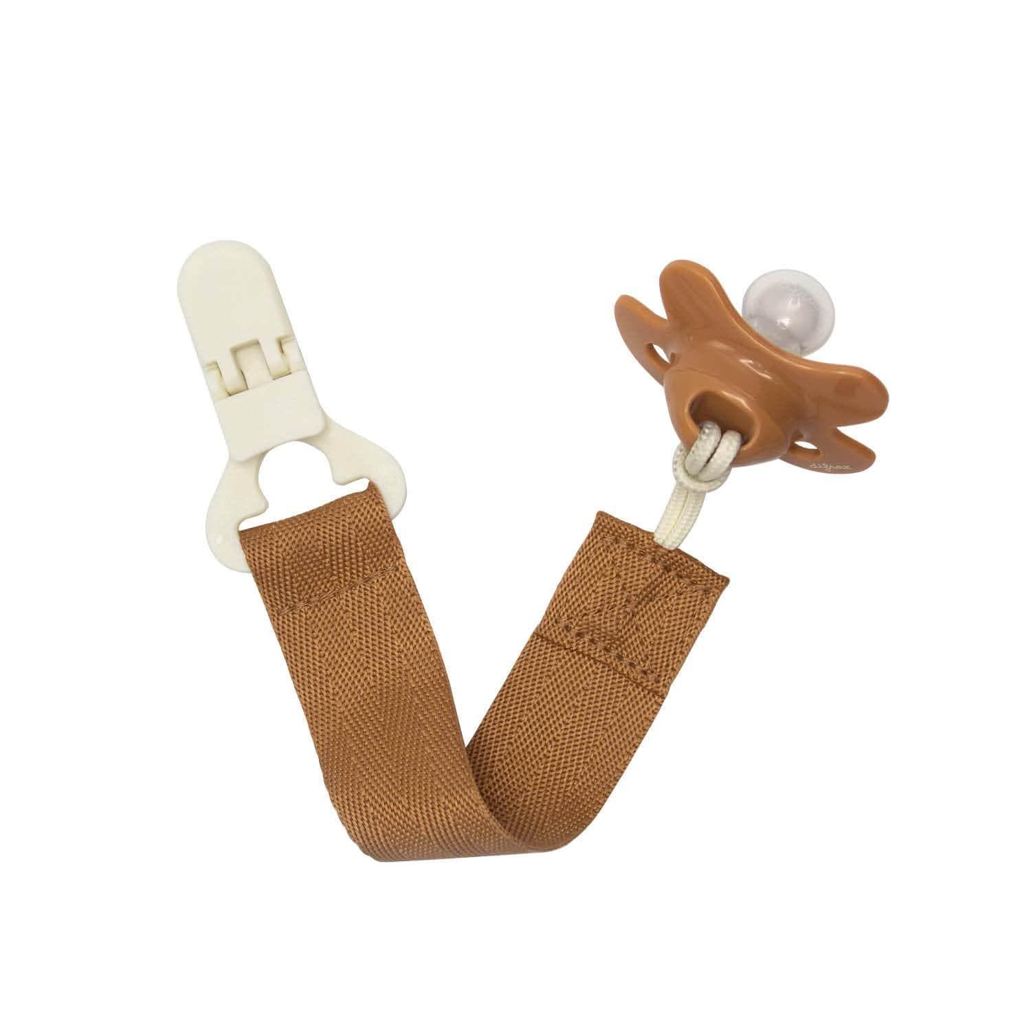 difrax-pure-attache-sucette-avec-clip-v-tement-coloris-blossom-caramel-popcorn-s image 7