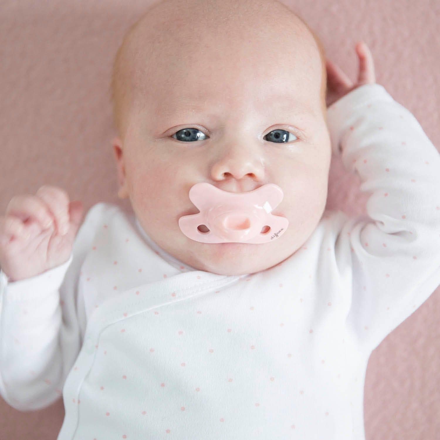 difrax-fopspeen-natural-newborn-pure-sucette-nouveau-n-et-pr-matur-en-silicone-t image 2