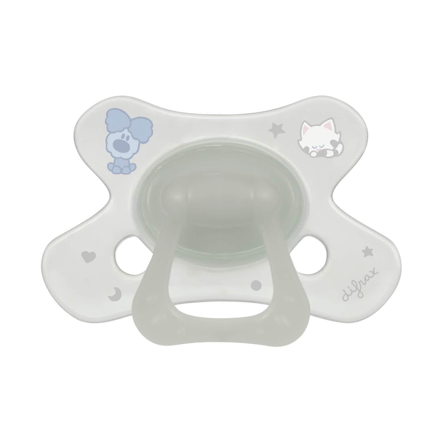 difrax-woezel-en-pip-natural-6-mois-sucette-sym-trique-papillon-motifs-woezel-pi image 1